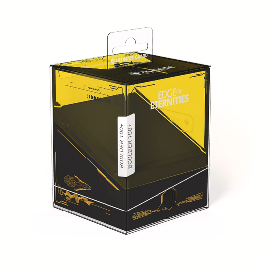 Ultimate Guard - Boulder 100+ Deck Case - Magic: The Gathering - Edge of Eternities Design 02 Gul