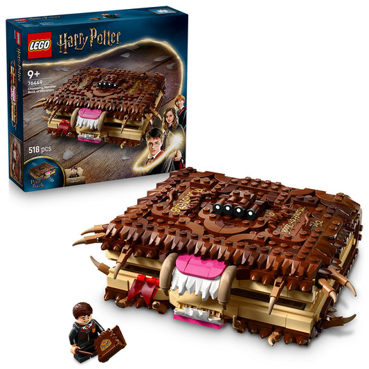 LEGO Harry Potter 76449 – Chomping Monster Book of Monsters