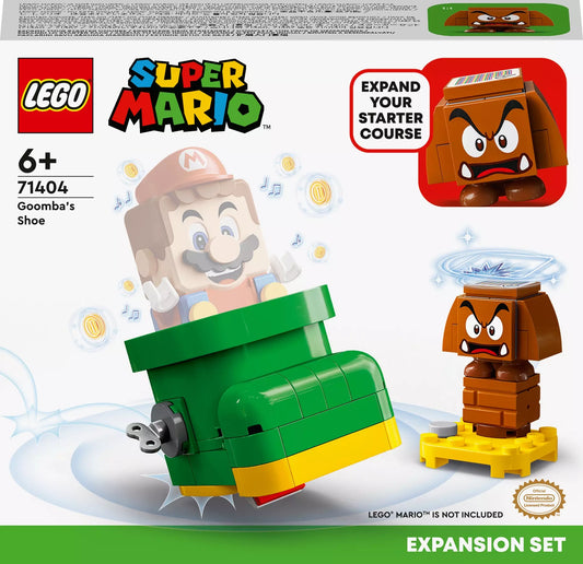 LEGO Super Mario 71404 Ekstrabanesettet Goombas sko