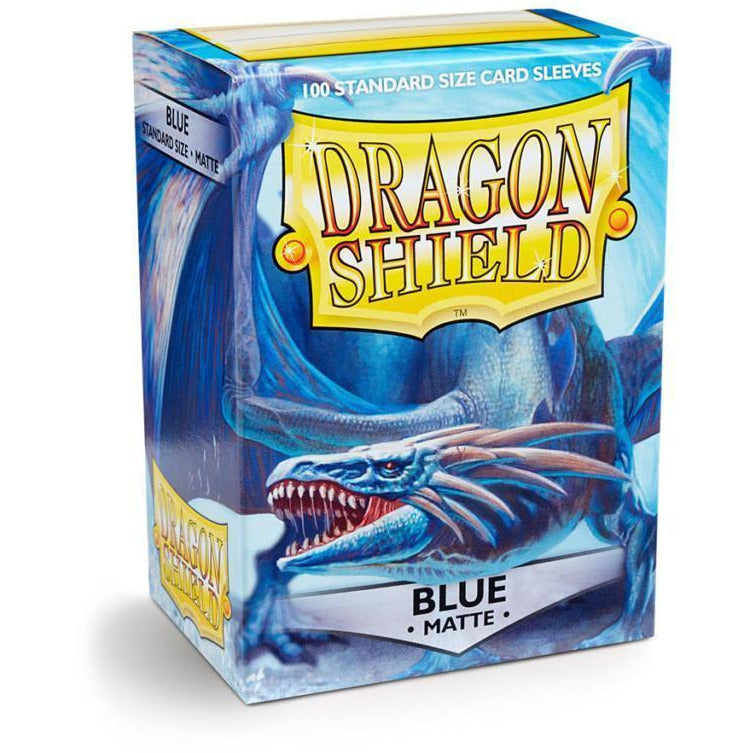 Dragon Shield - Matte Standard Size Sleeves 100pk - Blue