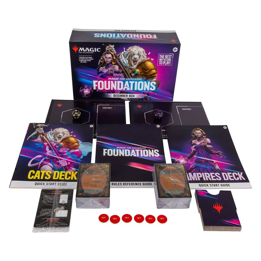magic the gathering foundations beginner box case english