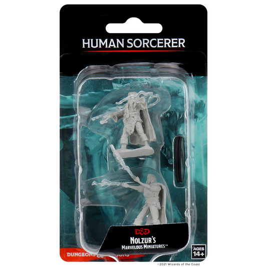 WizKids - D&D Nolzurs Marvelous Miniatures: Human Male Sorcerer