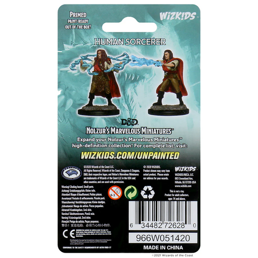WizKids - D&D Nolzurs Marvelous Miniatures: Human Male Sorcerer