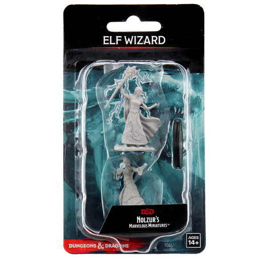 WizKids - D&D Nolzurs Marvelous Miniatures: Elf Female Wizard