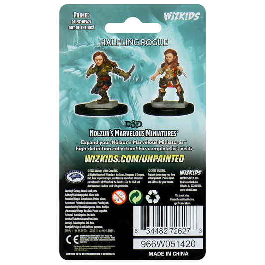 WizKids - D&D Nolzurs Marvelous Miniatures: Halfling Rogue