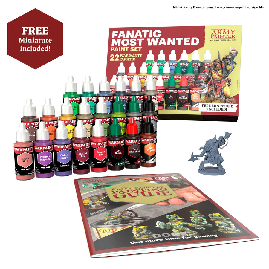 The Army Painter - Warpaints Fanatic Most Wanted Set