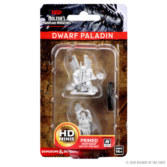 WizKids - D&D Nolzurs Marvelous Miniatures: Dwarf Paladin