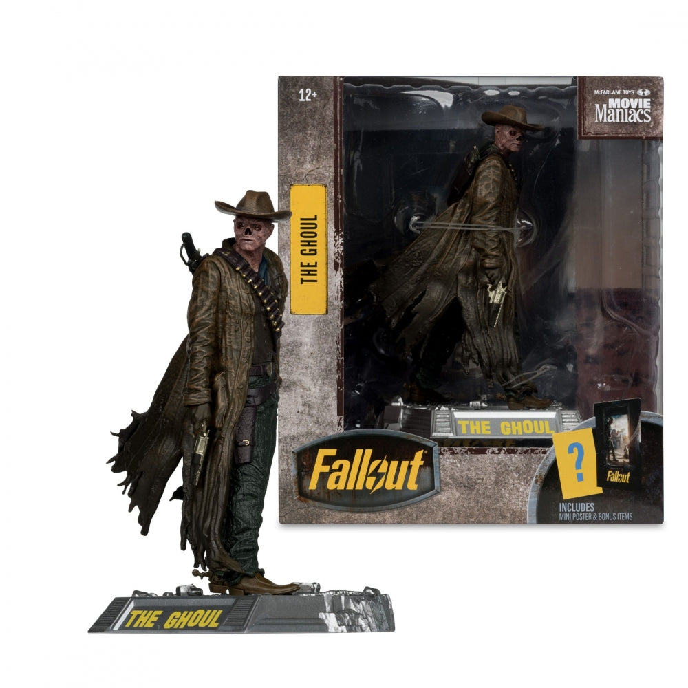Fallout Movie Maniacs Action Figure The Ghoul (Season 2) 17 cm