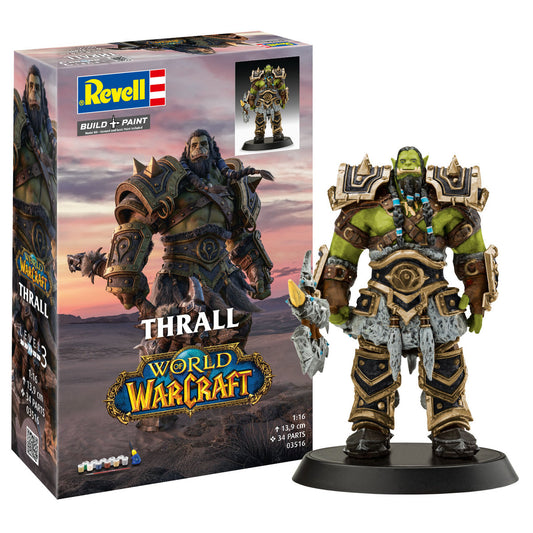 World of Warcraft Model Kit Gift Set 1/16 The Orc Thrall 13 cm