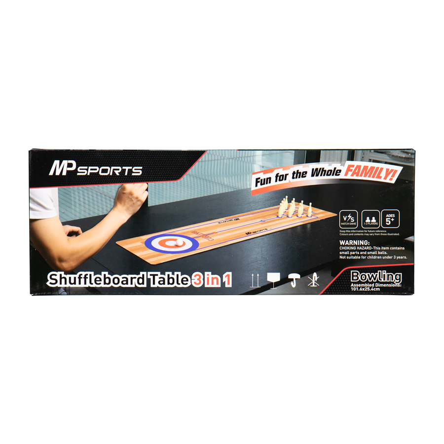 MP Sport Shuffleboard Table 3 in1