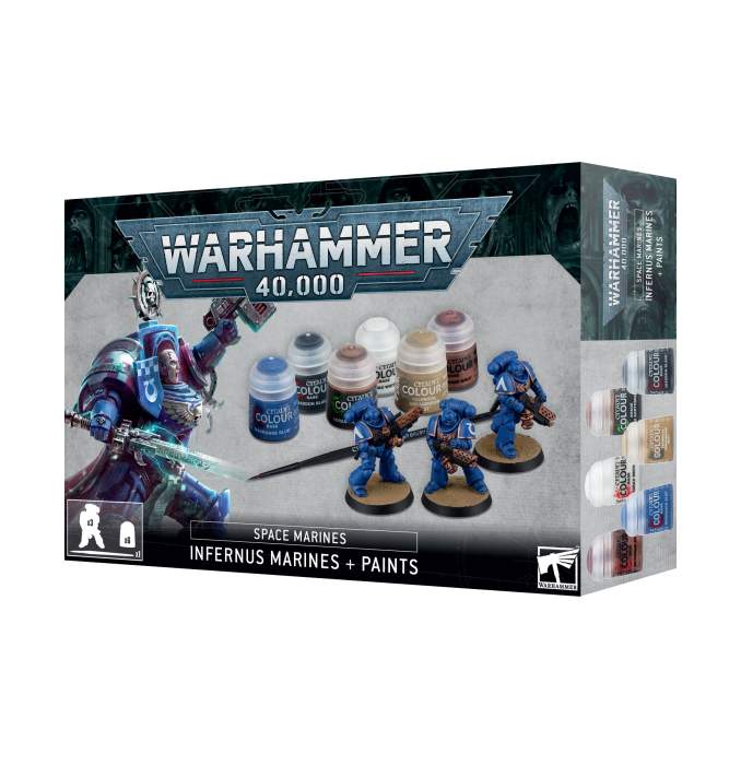 Infernus Marines + Paints - Warhammer 40,000