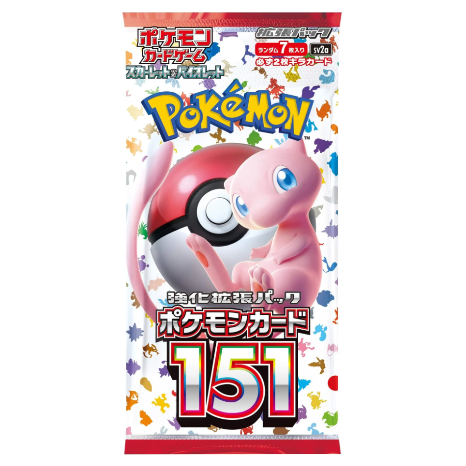 Pokémon 151 Booster Japansk