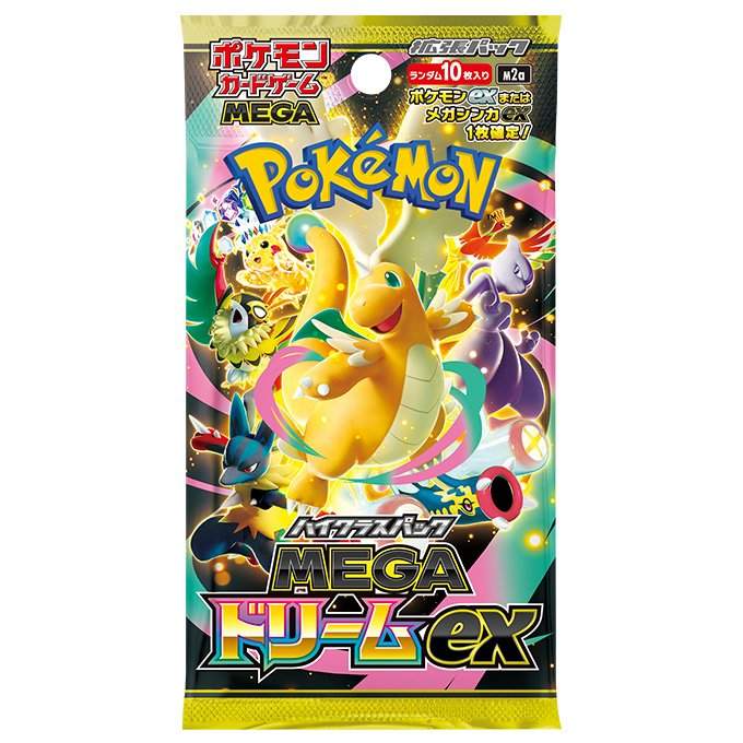 Pokémon Mega Dream ex Booster Japansk