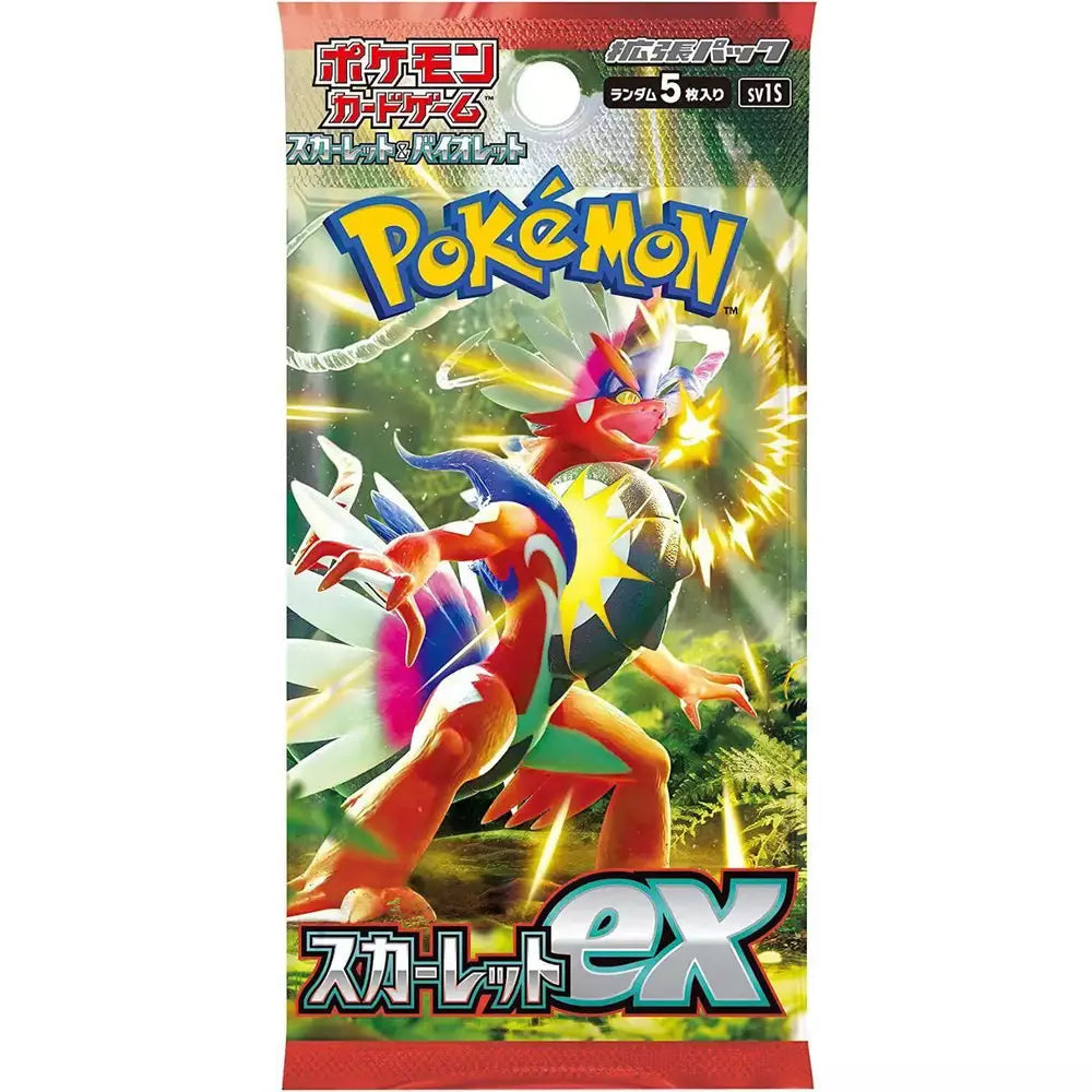 Pokémon Scarlet ex Booster Japansk