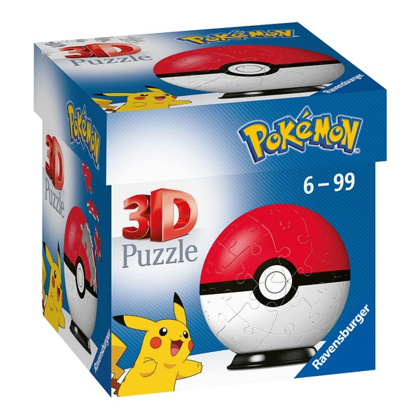 Pokemon 3D Pokeball Puslespill