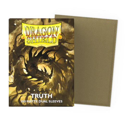 Dragon Shield - Dual Matte Standard Size Sleeves 100pk - Truth