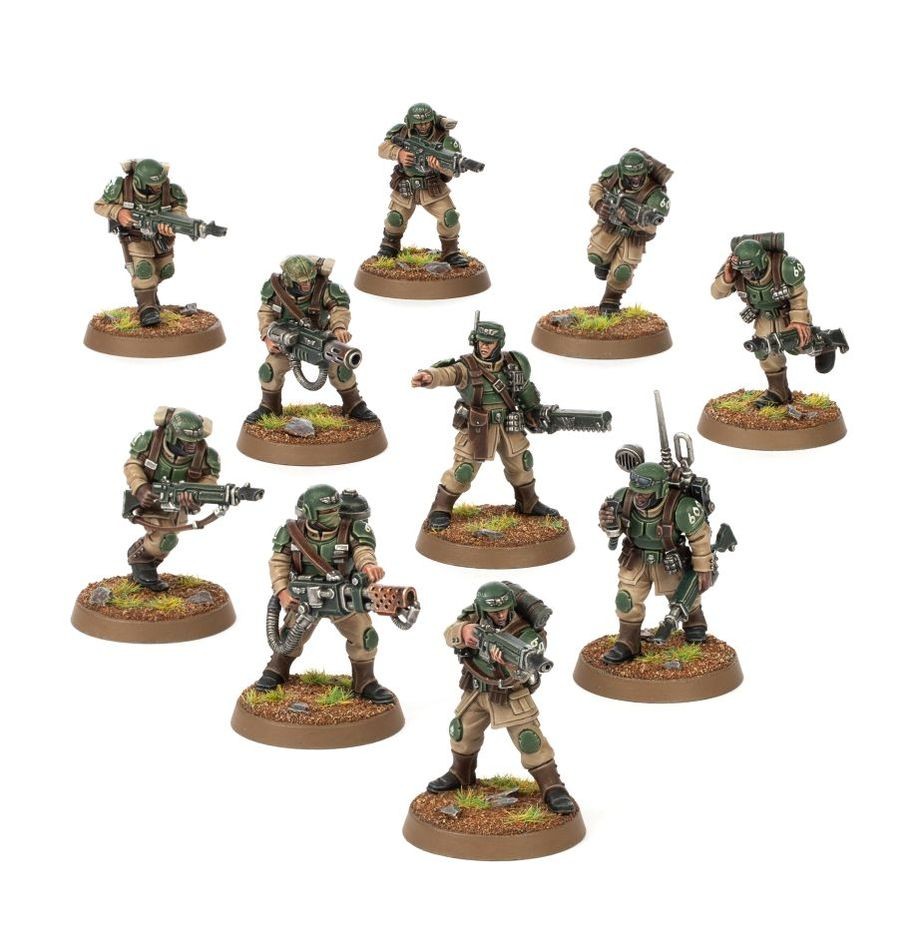 Astra Militarum: Cadian Shock Troops - Warhammer 40,000