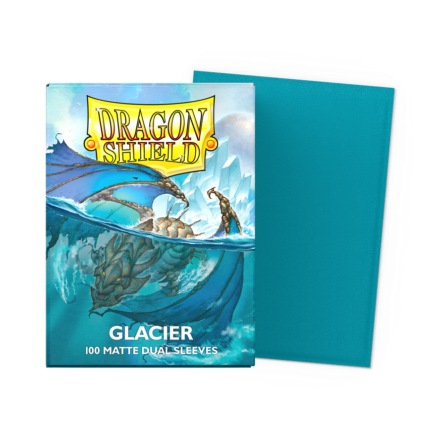 Dragon Shield - Dual Matte Standard Size Sleeves 100pk - Glacier