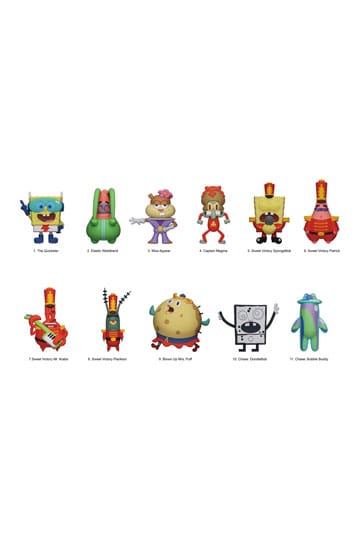 SpongeBob Squarepants 3D PVC Bag Clips Series 6