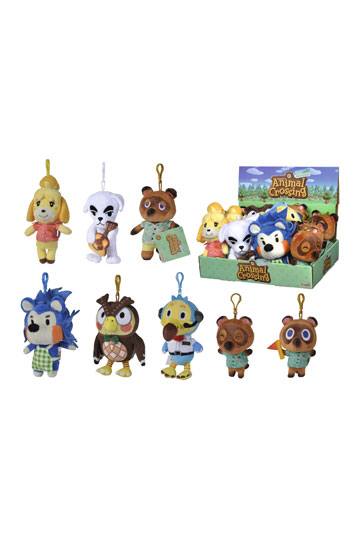 animal crossing plush keychains residents 15 cm assortment