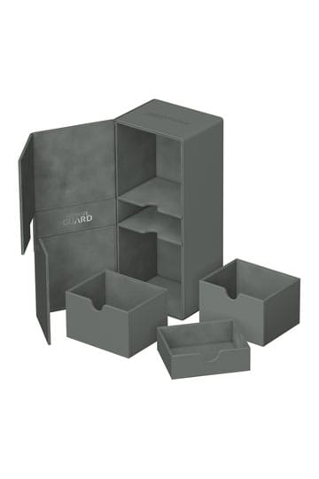 Ultimate Guard Twin Flip'n'Tray 266+ Xenoskin - Grey