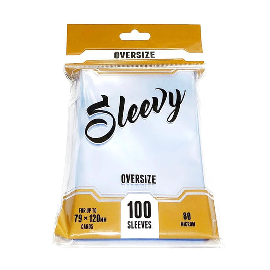 Sleevy OVERSIZE – 79 × 120 mm Kort beskyttelse