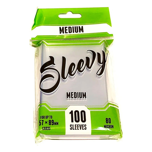 Sleevy MEDIUM – 57 × 89 mm Kort beskyttelse