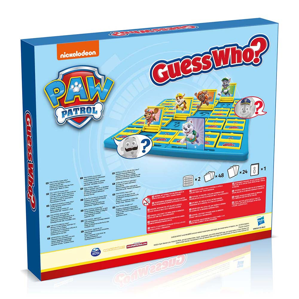 Guess Who Paw Patrol (Nordic + EN)