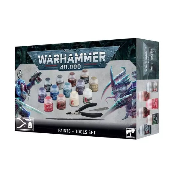 Citadel Paint Set: 40k Paints & Tools Set