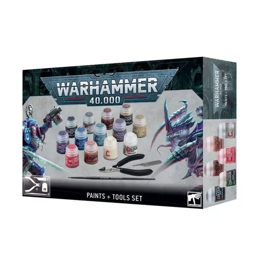 Citadel Paint Set: 40k Paints & Tools Set