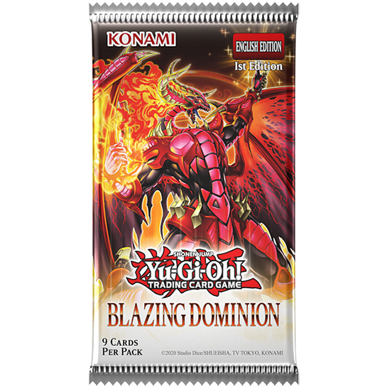 Yu-Gi-Oh! TCG: Blazing Dominion Booster Pack (English)