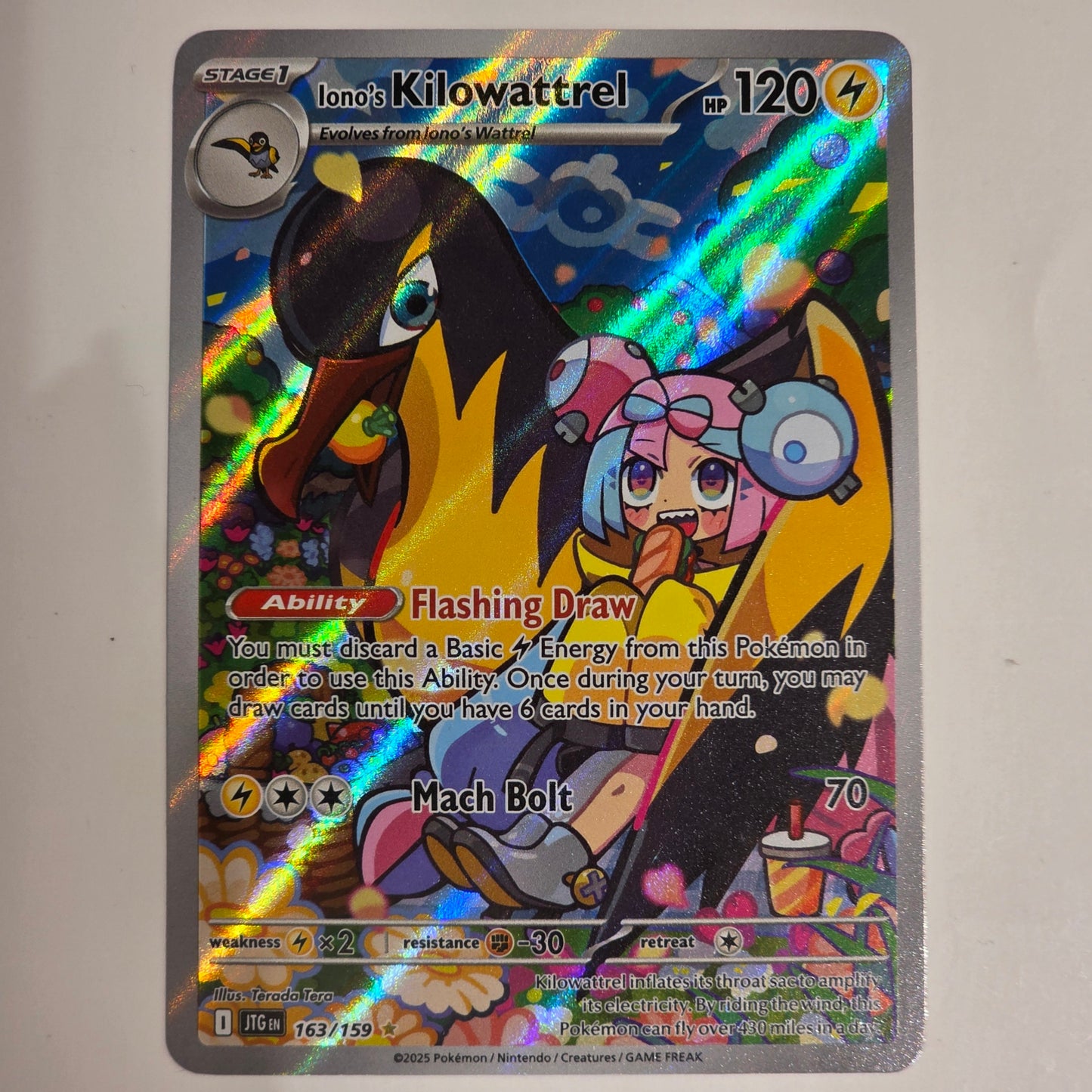 Iono's Kilowattrel 163/159